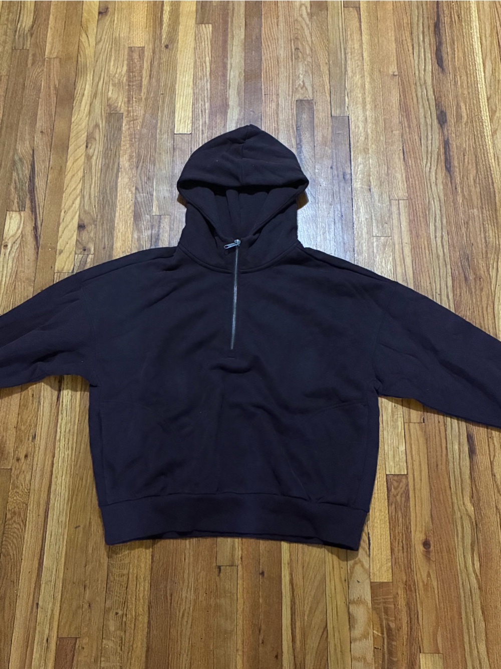 Vuori Chocolate Brown Half-Zip Pullover